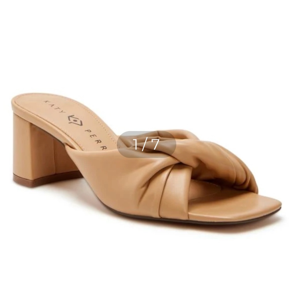 Katy Perry Collections‎ Women's Beige Twisted Sandals size 8M